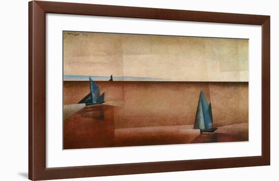 Translucence After the Rain-Lyonel Feininger-Framed Art Print