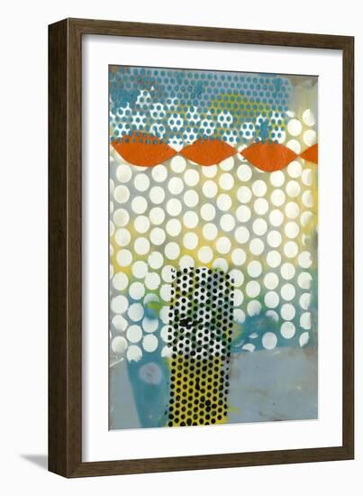 Translucent Abstraction I-Jennifer Goldberger-Framed Art Print