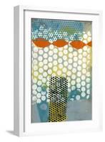 Translucent Abstraction I-Jennifer Goldberger-Framed Art Print