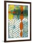 Translucent Abstraction II-Jennifer Goldberger-Framed Art Print