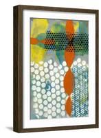 Translucent Abstraction II-Jennifer Goldberger-Framed Premium Giclee Print