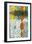 Translucent Abstraction II-Jennifer Goldberger-Framed Premium Giclee Print