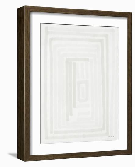 Transparent Lines 1-Stellar Design Studio-Framed Art Print