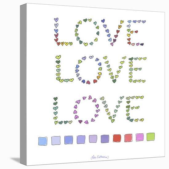 Transparent-Love-Lisa Katharina-Stretched Canvas