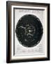 Transparent Solar System, Educational Plate, C1857-null-Framed Giclee Print