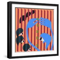 Transplanting, 1967-Ron Waddams-Framed Giclee Print