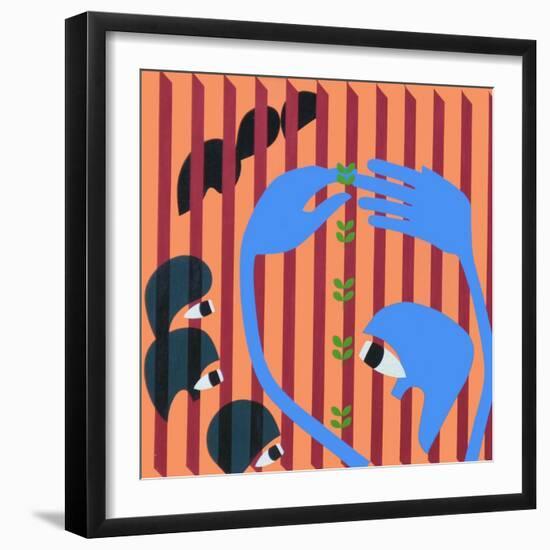 Transplanting, 1967-Ron Waddams-Framed Giclee Print