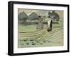 Transplanting and Watering-Julio González-Framed Giclee Print