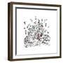 Transport City-Carla Martell-Framed Giclee Print