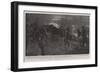 Transport Difficulties, Crossing the Riet River in a Dust-Storm-John Charlton-Framed Giclee Print