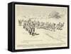 Transport Difficulties in Rhodesia-Charles Edwin Fripp-Framed Stretched Canvas