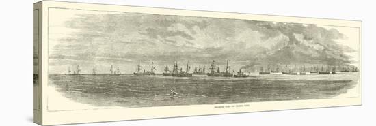 Transport Fleet Off Federal Point, December 1864-null-Stretched Canvas