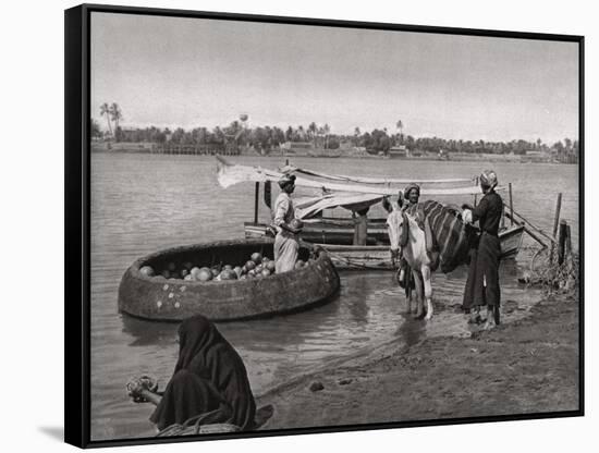 Transport in Iraq, 1925-A Kerim-Framed Stretched Canvas