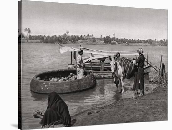 Transport in Iraq, 1925-A Kerim-Stretched Canvas