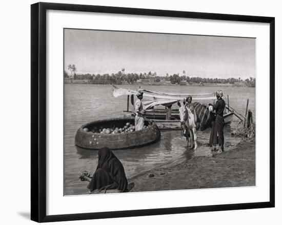 Transport in Iraq, 1925-A Kerim-Framed Giclee Print