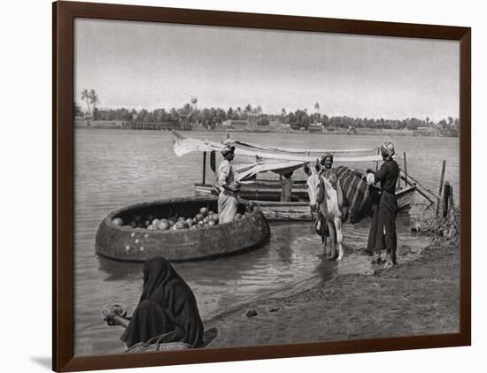 Transport in Iraq, 1925-A Kerim-Framed Giclee Print