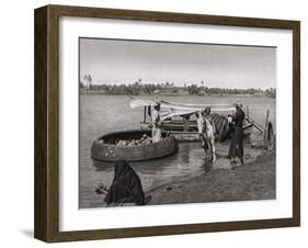 Transport in Iraq, 1925-A Kerim-Framed Giclee Print