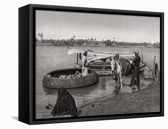 Transport in Iraq, 1925-A Kerim-Framed Stretched Canvas