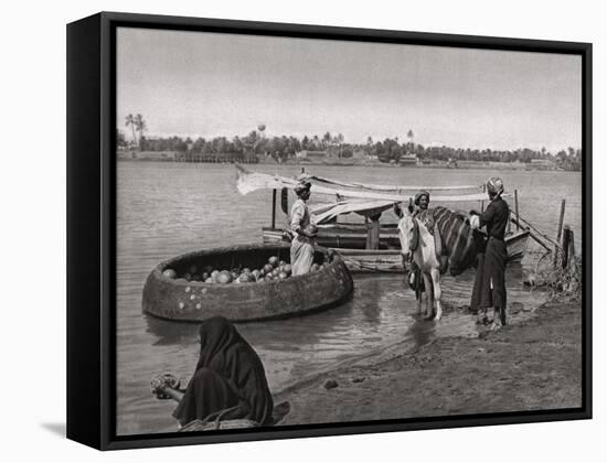 Transport in Iraq, 1925-A Kerim-Framed Stretched Canvas