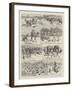 Transport in the Australian Interior, Camels and their Afghan Drivers-Godefroy Durand-Framed Giclee Print