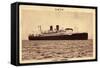 Transport Maritimes, Sgtm, Dampfschiff Campana-null-Framed Stretched Canvas