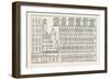 Transport of a Colossus, from a Tomb at El Bersheh. Egypt, 1879-null-Framed Giclee Print