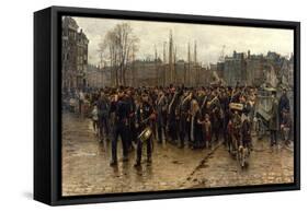 Transport of Colonial Soldiers-Isaac Israëls-Framed Stretched Canvas