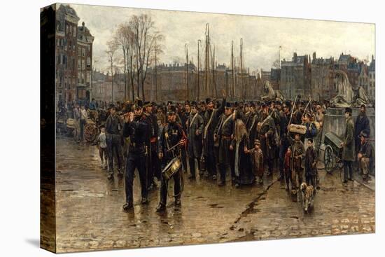 Transport of Colonial Soldiers-Isaac Israëls-Stretched Canvas