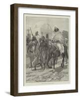 Transport of Moorish Prisoners in Morocco-Richard Caton Woodville II-Framed Giclee Print