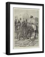 Transport of Moorish Prisoners in Morocco-Richard Caton Woodville II-Framed Giclee Print