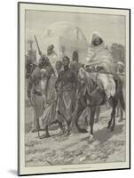 Transport of Moorish Prisoners in Morocco-Richard Caton Woodville II-Mounted Giclee Print