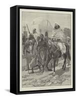 Transport of Moorish Prisoners in Morocco-Richard Caton Woodville II-Framed Stretched Canvas
