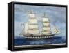 Transport Ship Geronina-null-Framed Stretched Canvas