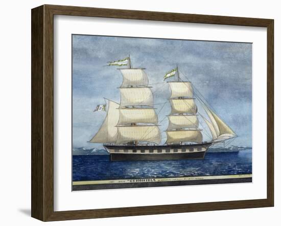 Transport Ship Geronina-null-Framed Giclee Print