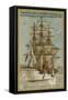 Transport Ship 'Le Tonkin'-null-Framed Stretched Canvas