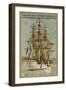 Transport Ship 'Le Tonkin'-null-Framed Giclee Print