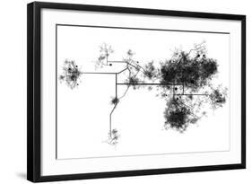 Transport System-kentoh-Framed Art Print