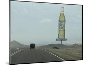 Transport Truck on the Pan American Highway in Northern Peru, South America-Aaron McCoy-Mounted Photographic Print