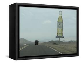 Transport Truck on the Pan American Highway in Northern Peru, South America-Aaron McCoy-Framed Stretched Canvas