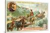 Transportation of Goods Made by Bartolomeus Welser across the Alps-null-Stretched Canvas