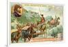 Transportation of Goods Made by Bartolomeus Welser across the Alps-null-Framed Giclee Print