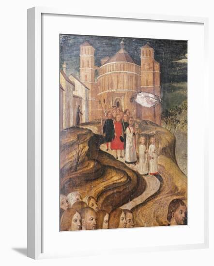 Transportation of the Blessed Sacrament, from Lombard School, Painting-null-Framed Giclee Print