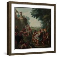 Transportation of the Tancred's Body to the Christian Camp-Giambattista Marcola-Framed Giclee Print