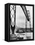 Transporter Bridge in Marseille-null-Framed Stretched Canvas