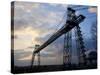 Transporter Bridge, Newport, Gwent, South Wales, Wales, United Kingdom, Europe-Billy Stock-Stretched Canvas