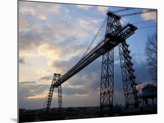 Transporter Bridge, Newport, Gwent, South Wales, Wales, United Kingdom, Europe-Billy Stock-Mounted Photographic Print