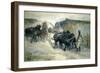 Transporting a Block-Giuseppe Roncelli-Framed Giclee Print