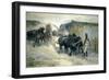 Transporting a Block-Giuseppe Roncelli-Framed Giclee Print