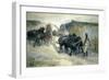 Transporting a Block-Giuseppe Roncelli-Framed Giclee Print