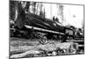 Transporting Fallen Old Growth-Clark Kinsey-Mounted Art Print